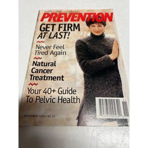 November 1995 Prevention Magazine Scratch from aging